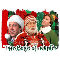 the boys of winter #7378 Sublimation transfers - Heat 