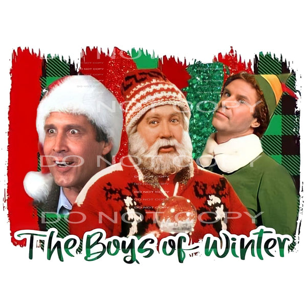 the boys of winter #7378 Sublimation transfers - Heat 