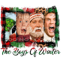 the boys of winter #7379 Sublimation transfers - Heat 