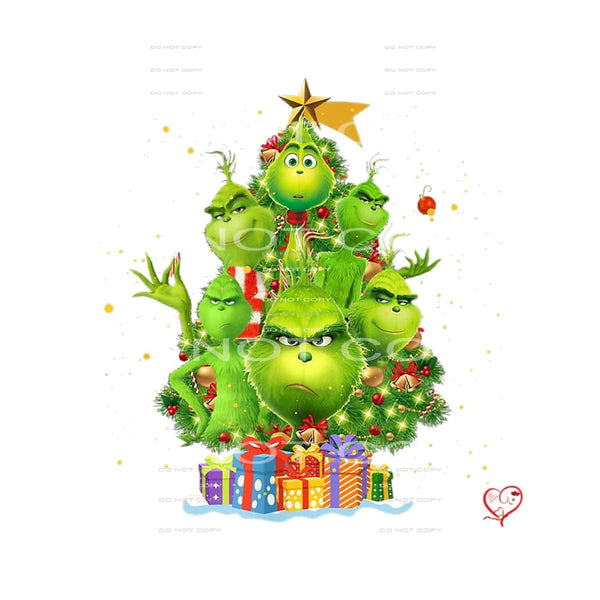 The Grinch #7084 Sublimation transfers - Heat Transfer