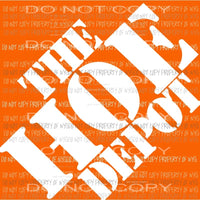 The Hoe Depot Sublimation transfers Heat Transfer