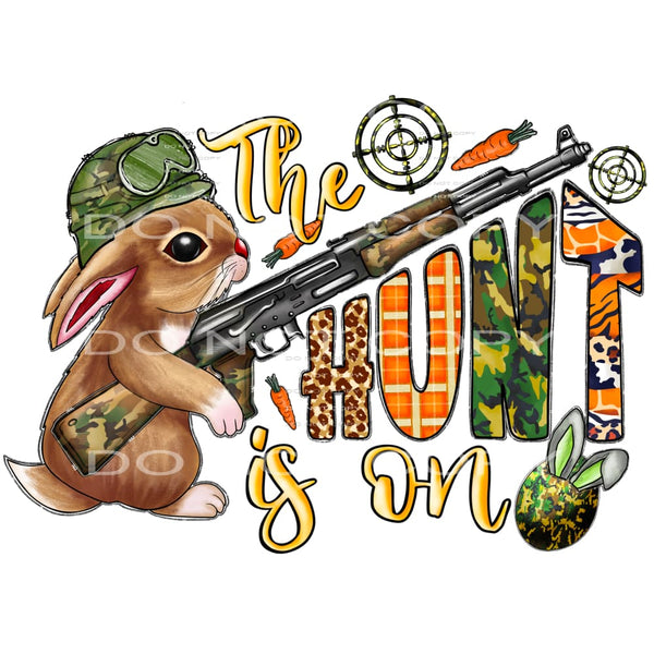 The Hunt Is On #4392 Sublimation transfers - Heat Transfer