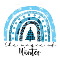 the magic of winter #7532 Sublimation transfers - Heat 