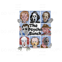 The psycho bunch HORROR jason freddie mike myers IT 