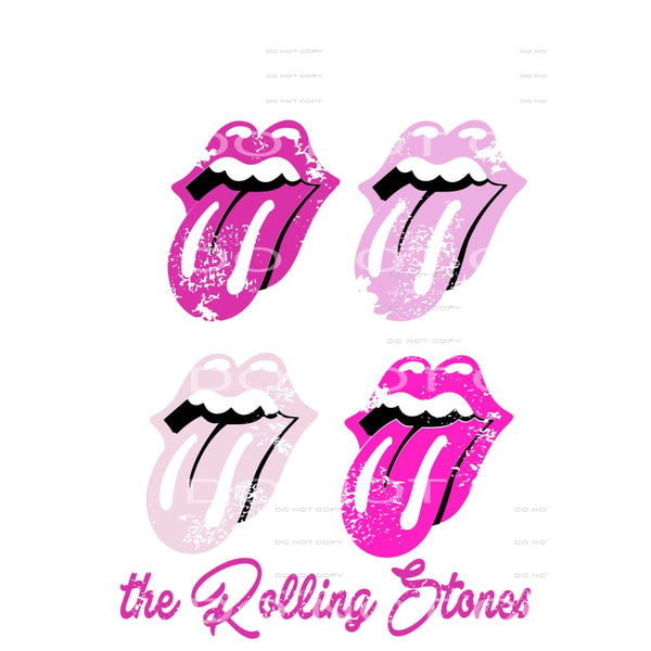 the rolling stones destressed # 5521 Sublimation transfers -