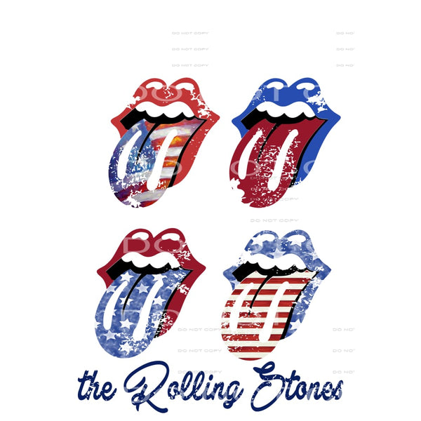 the rolling stones destressed flag # 5499 Sublimation 