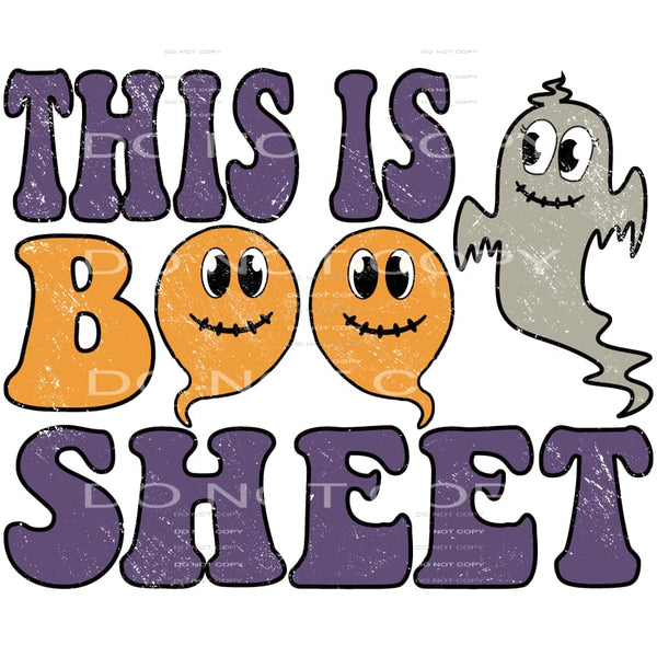 this is boo sheet #8617 Sublimation transfers - Heat 