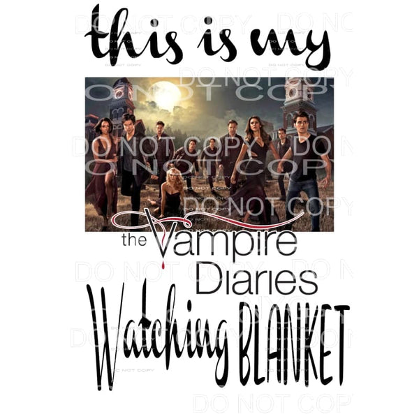 martodesigns this is my Vampire diaries watching blanket 2