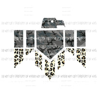 Thunder bird Camo Leopard Sublimation transfers Heat Transfer
