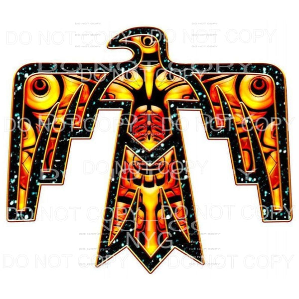 Thunderbird Native American Sublimation transfers - Heat 