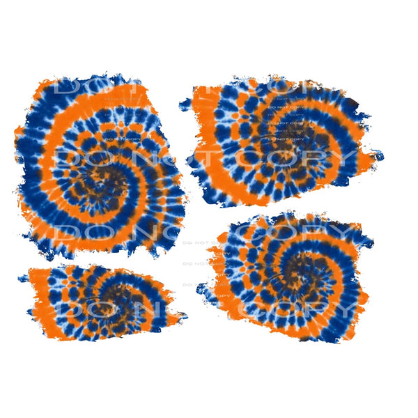 Tie Dye Patches # 111308 Sublimation transfers - Heat 