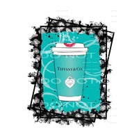 Tiffany inspired # 99939 Sublimation transfers - Heat 