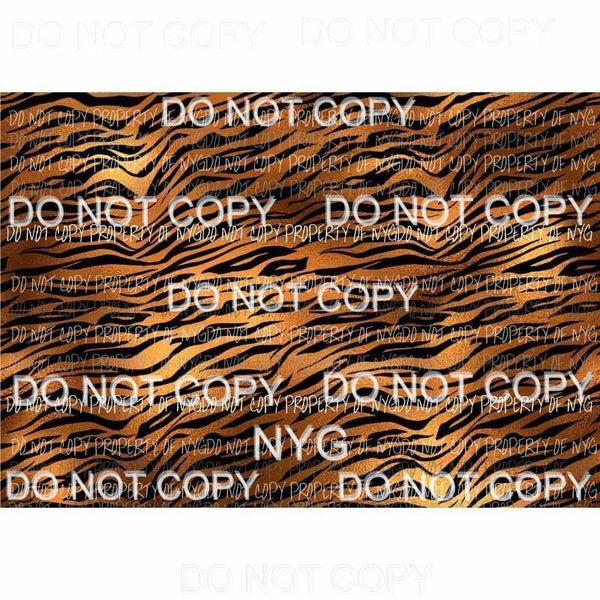 Tiger Sheet #11 Sublimation transfers 13 x 9 inches Heat Transfer