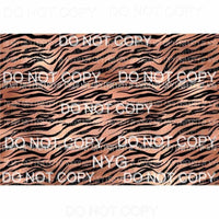 Tiger Sheet #17 Sublimation transfers 13 x 9 inches Heat Transfer