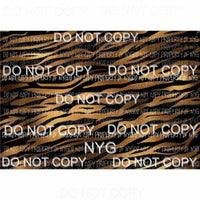 Tiger Sheet #18 Sublimation transfers 13 x 9 inches Heat Transfer