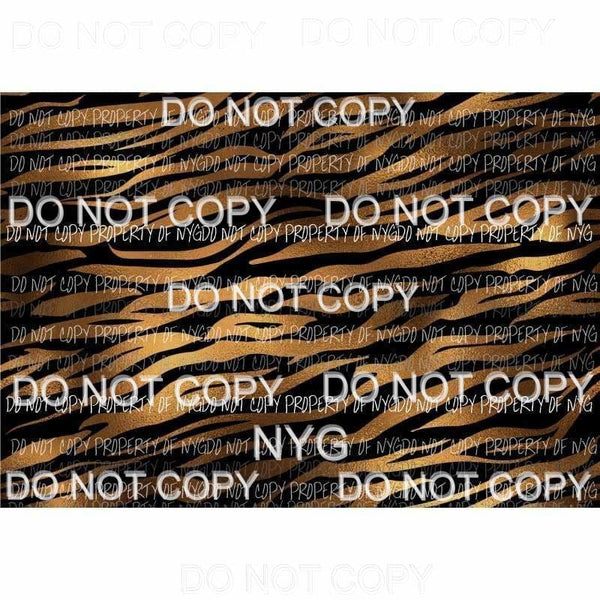 Tiger Sheet #18 Sublimation transfers 13 x 9 inches Heat Transfer