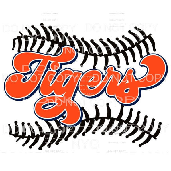Tigers Baseball Detroit Sublimation transfers - Heat 