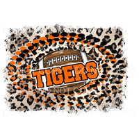 TIGERS football # 538 Sublimation transfers - Heat Transfer