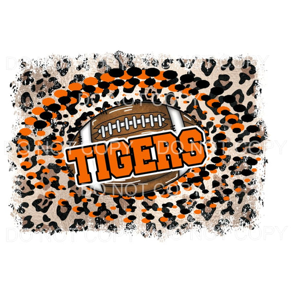 TIGERS football # 538 Sublimation transfers - Heat Transfer