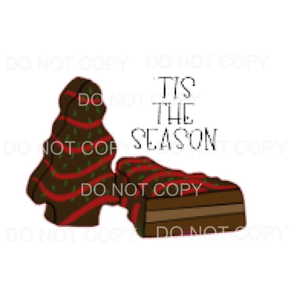 tis the season choc tree little debbie cake # 11300 