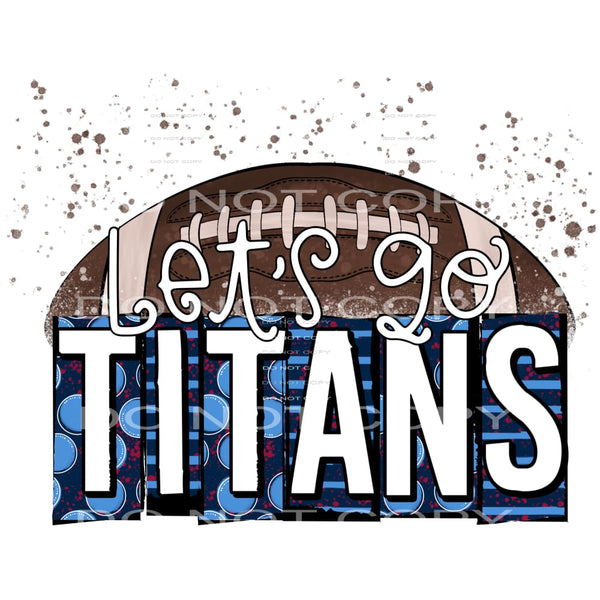 titans #4203 Sublimation transfers - Heat Transfer