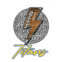 Titans Football # 55530 Sublimation transfers - Heat 