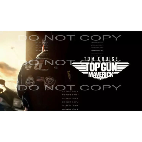 Top Gun maverick # 22235 Sublimation transfers - Heat 