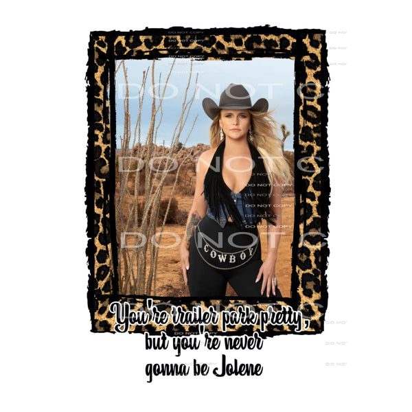 Trailer Park Pretty # 2 Sublimation transfers - Heat 