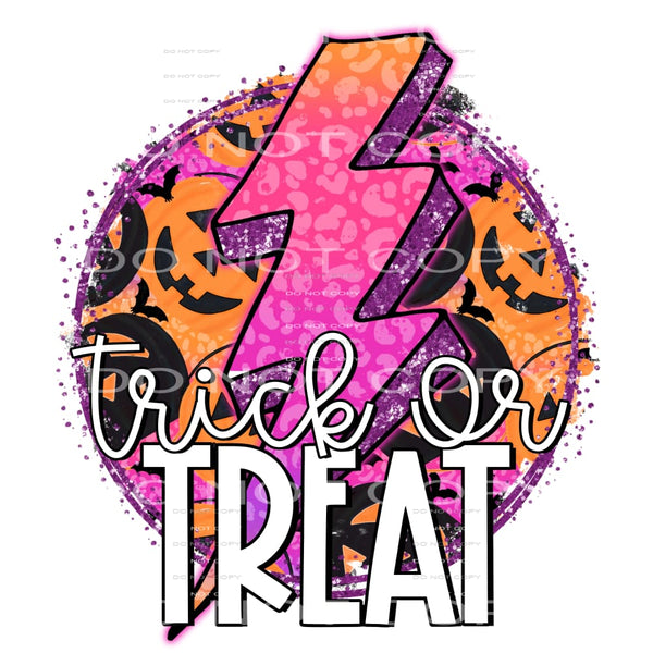 trick or treat #7199 Sublimation transfers - Heat Transfer