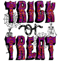 trick or treat #7301 Sublimation transfers - Heat Transfer