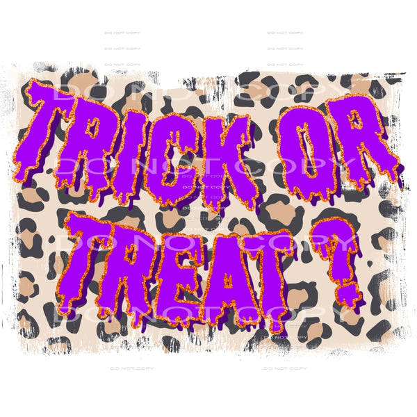 trick or treat #7585 Sublimation transfers - Heat Transfer
