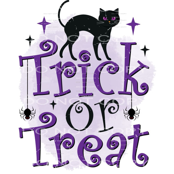 trick or treat #8551 Sublimation transfers - Heat Transfer