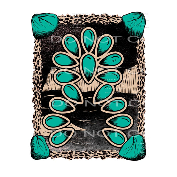 turquoise desert #6584 Sublimation transfers - Heat Transfer