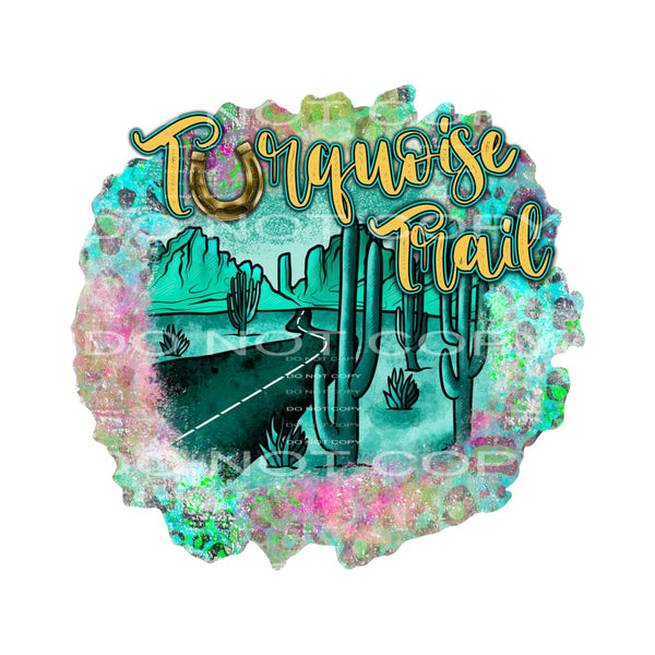 turquoise trail #7708 Sublimation transfers - Heat Transfer