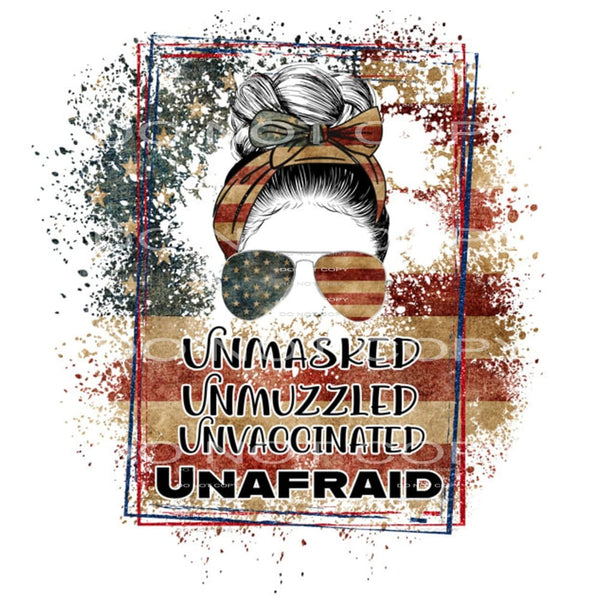 unafraid #6863 Sublimation transfers - Heat Transfer