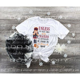Unless you want your nuts cracked - Christmas Sublimation transfers Heat Transfer