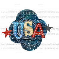 USA # 8 Sublimation transfers usa 4th of july america memorial labor day Heat Transfer
