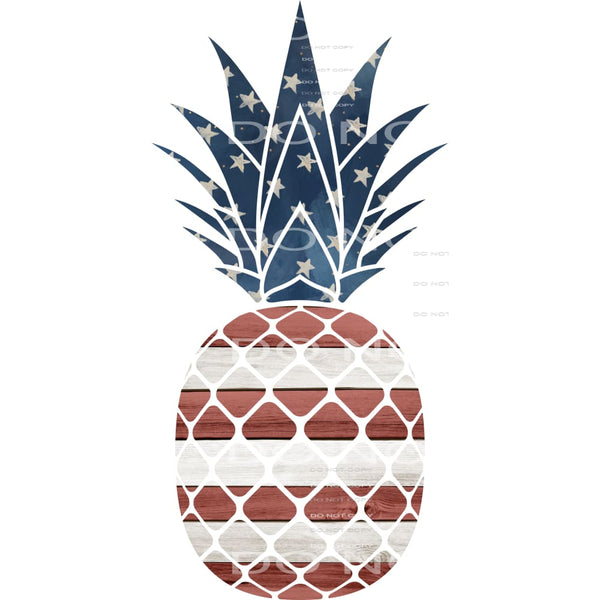 USA pineapple #6316 Sublimation transfers - Heat Transfer