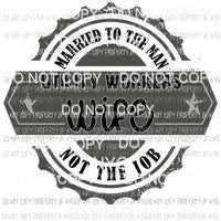 Utility Workers Wife Sublimation transfers Heat Transfer
