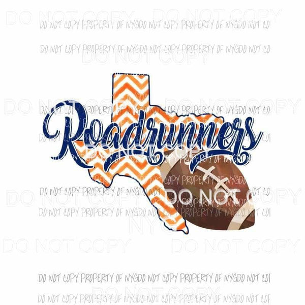 UTSA Roadrunners Texas San Antonio football chevron state Sublimation transfers Heat Transfer