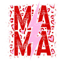 Valentine Mama # 2529 Sublimation transfers - Heat Transfer