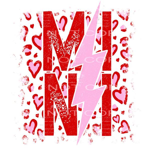Valentine Mini # 2530 Sublimation transfers - Heat Transfer