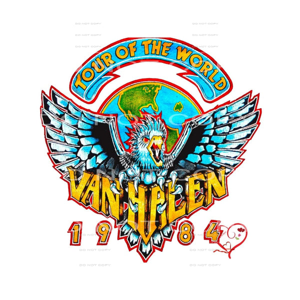 Van Halen #6973 Sublimation transfers - Heat Transfer