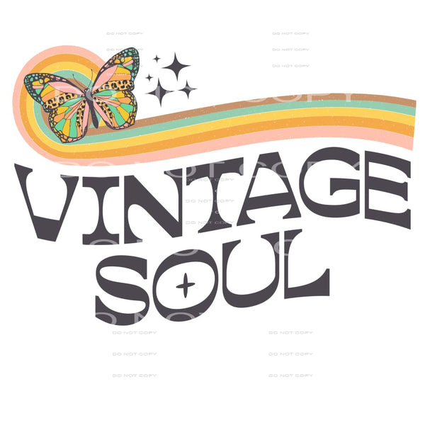 vintage soul #6507 Sublimation transfers - Heat Transfer