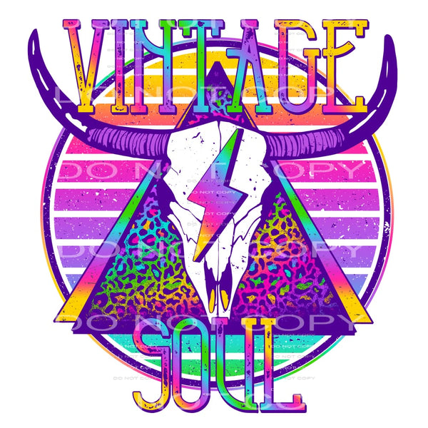 vintage soul #6508 Sublimation transfers - Heat Transfer