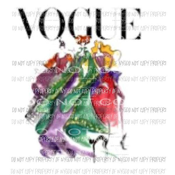 vogue sanderson sisters Hocus Pocus Sublimation transfers Heat Transfer