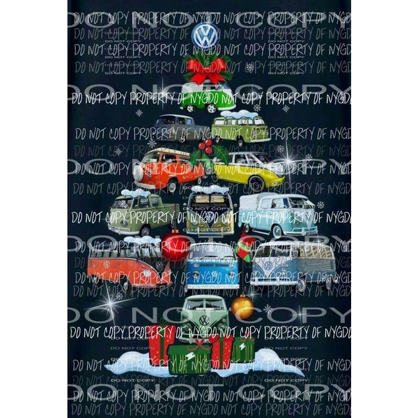 VW bug Tree Sublimation transfers Heat Transfer
