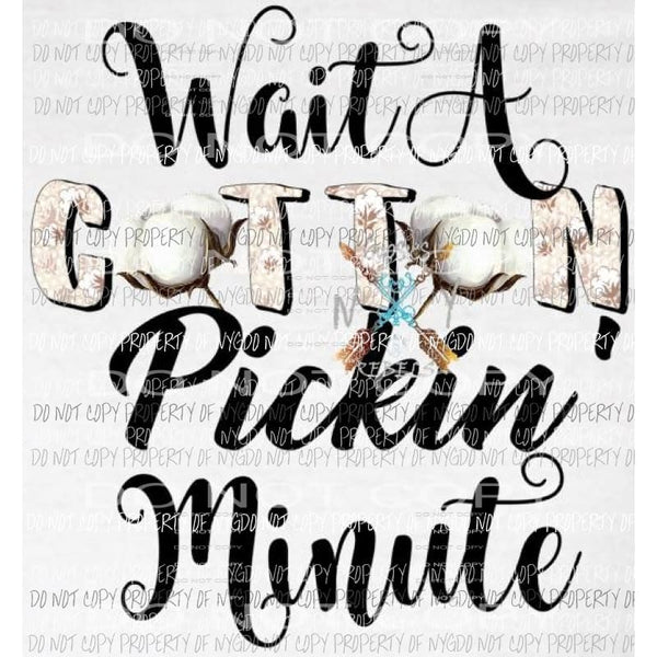 Wait a cotton pickin minute sublimation transfer Heat Transfer