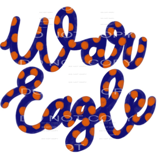 war eagle #7626 Sublimation transfers - Heat Transfer