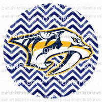 Washington State Cougars chevron circle Sublimation transfers Heat Transfer